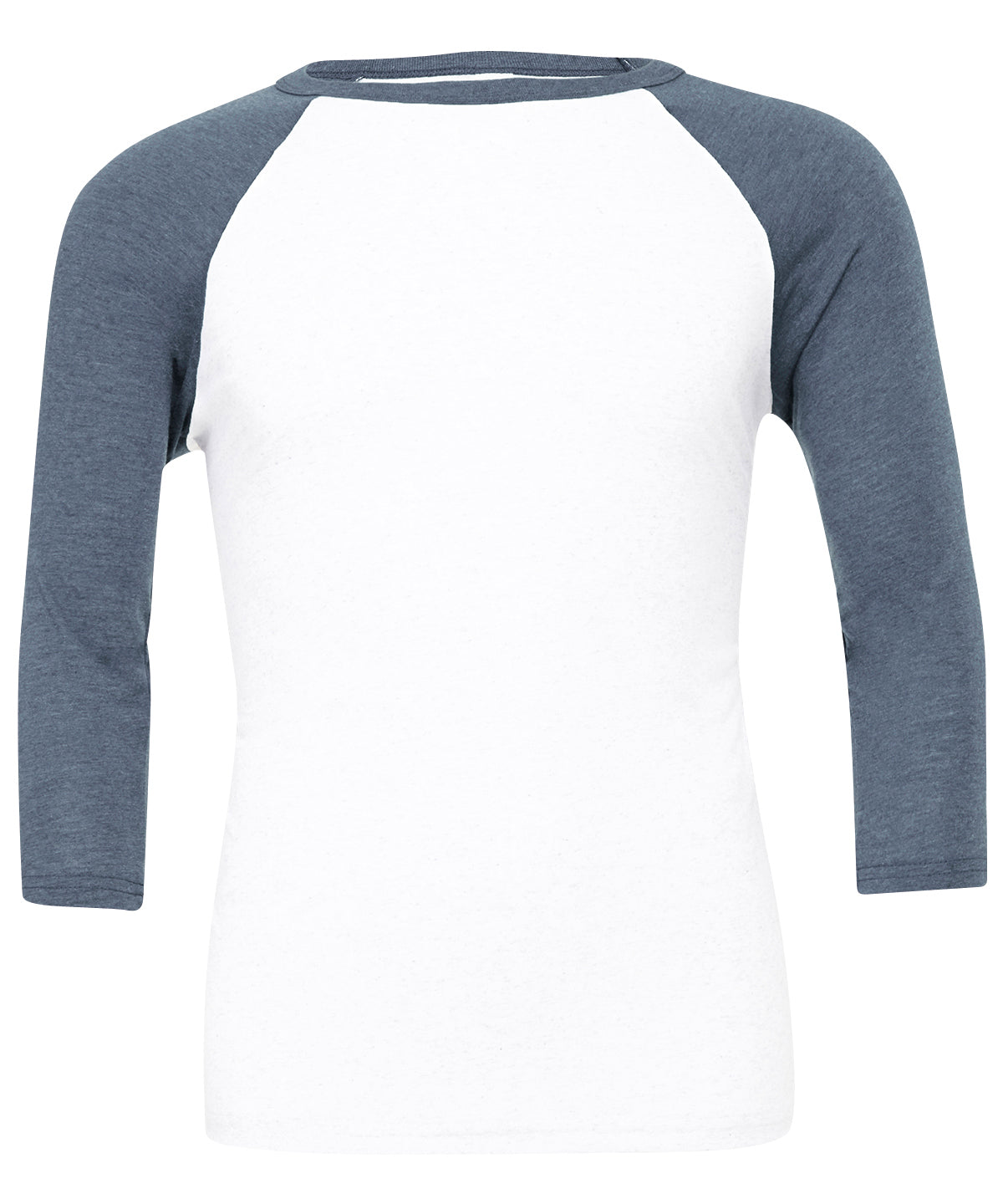 Unisex triblend Â¾ sleeve baseball t-shirt