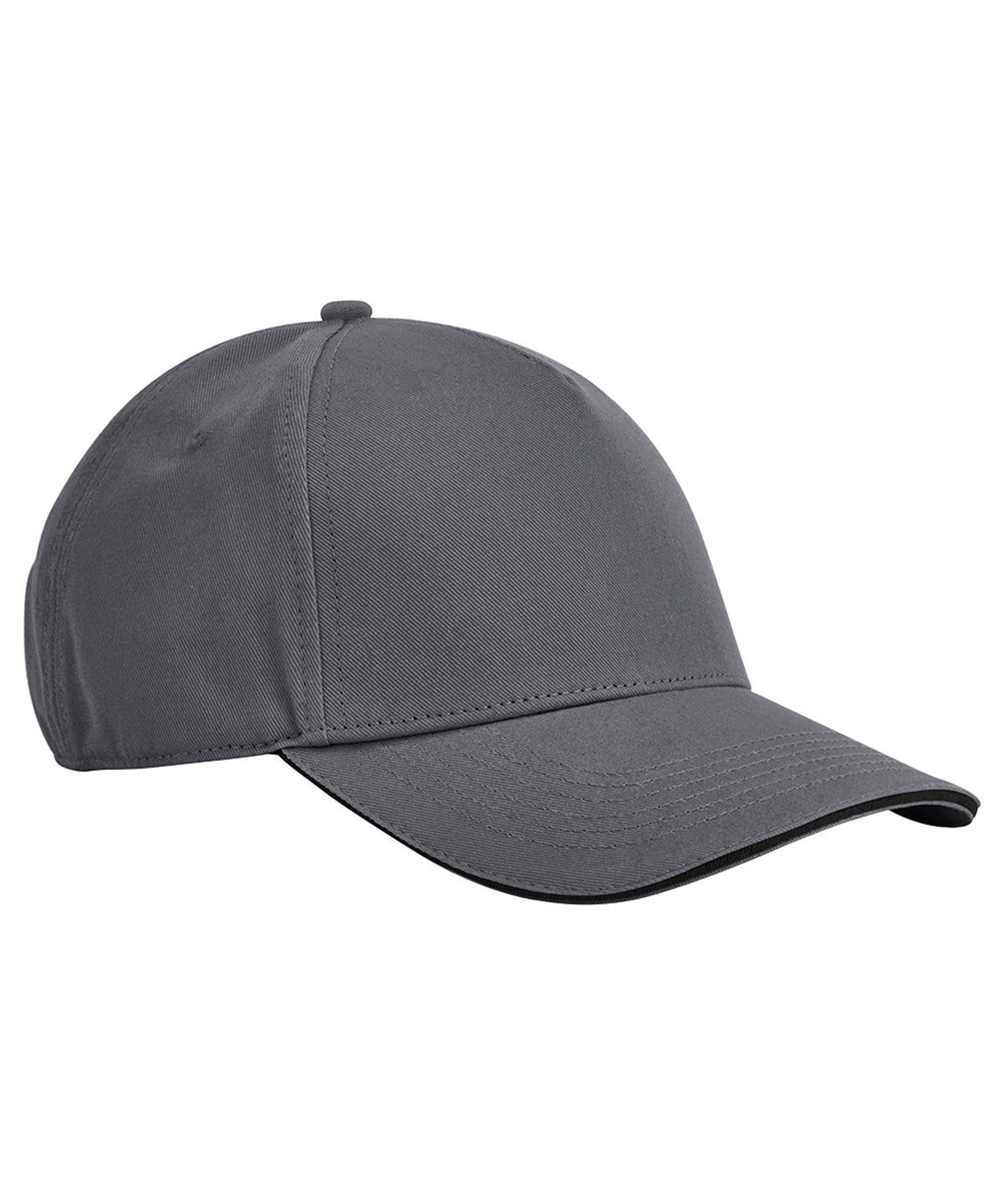 EarthAware® classic organic cotton 5-panel cap  sandwich peak