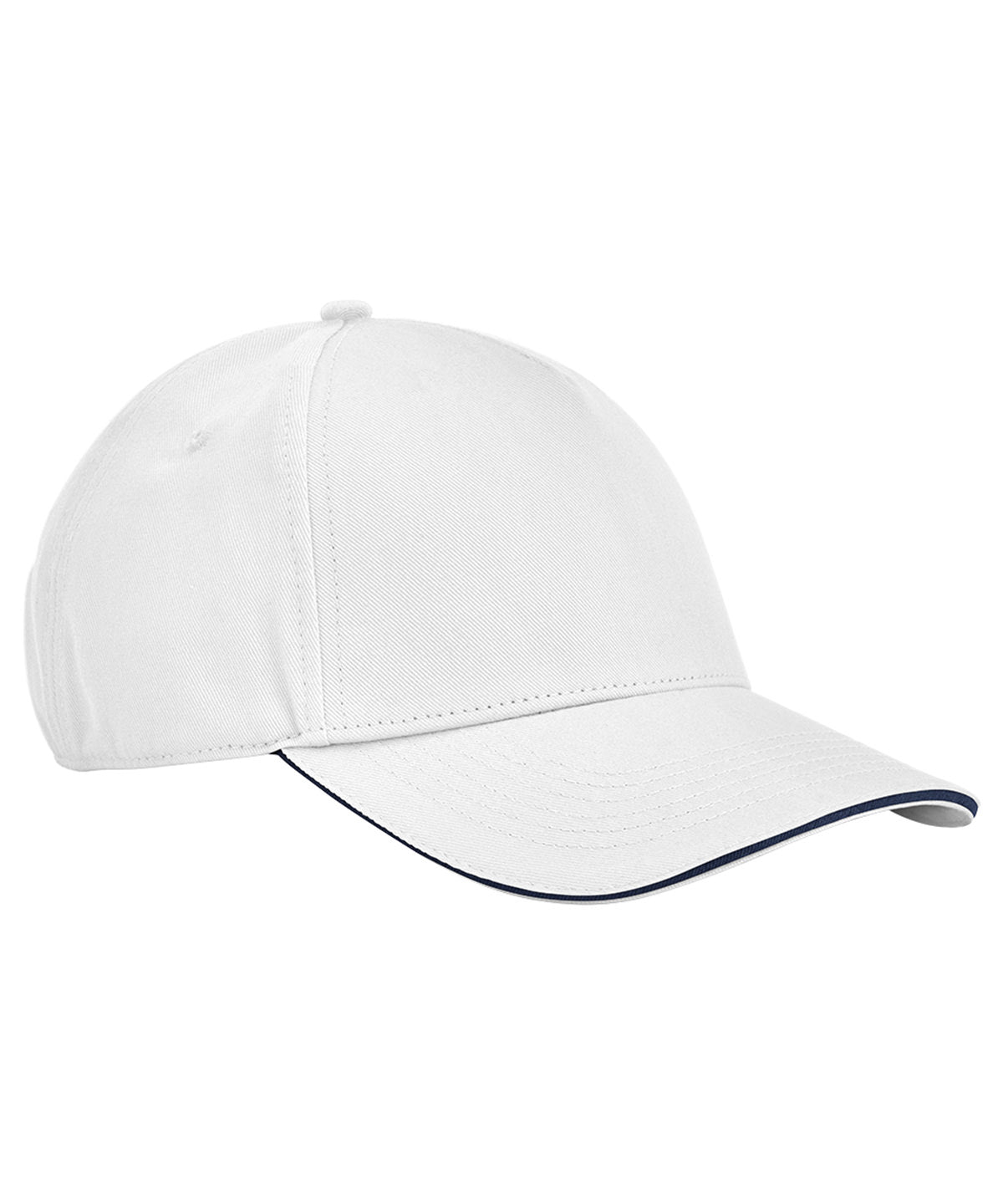 EarthAware® classic organic cotton 5-panel cap  sandwich peak