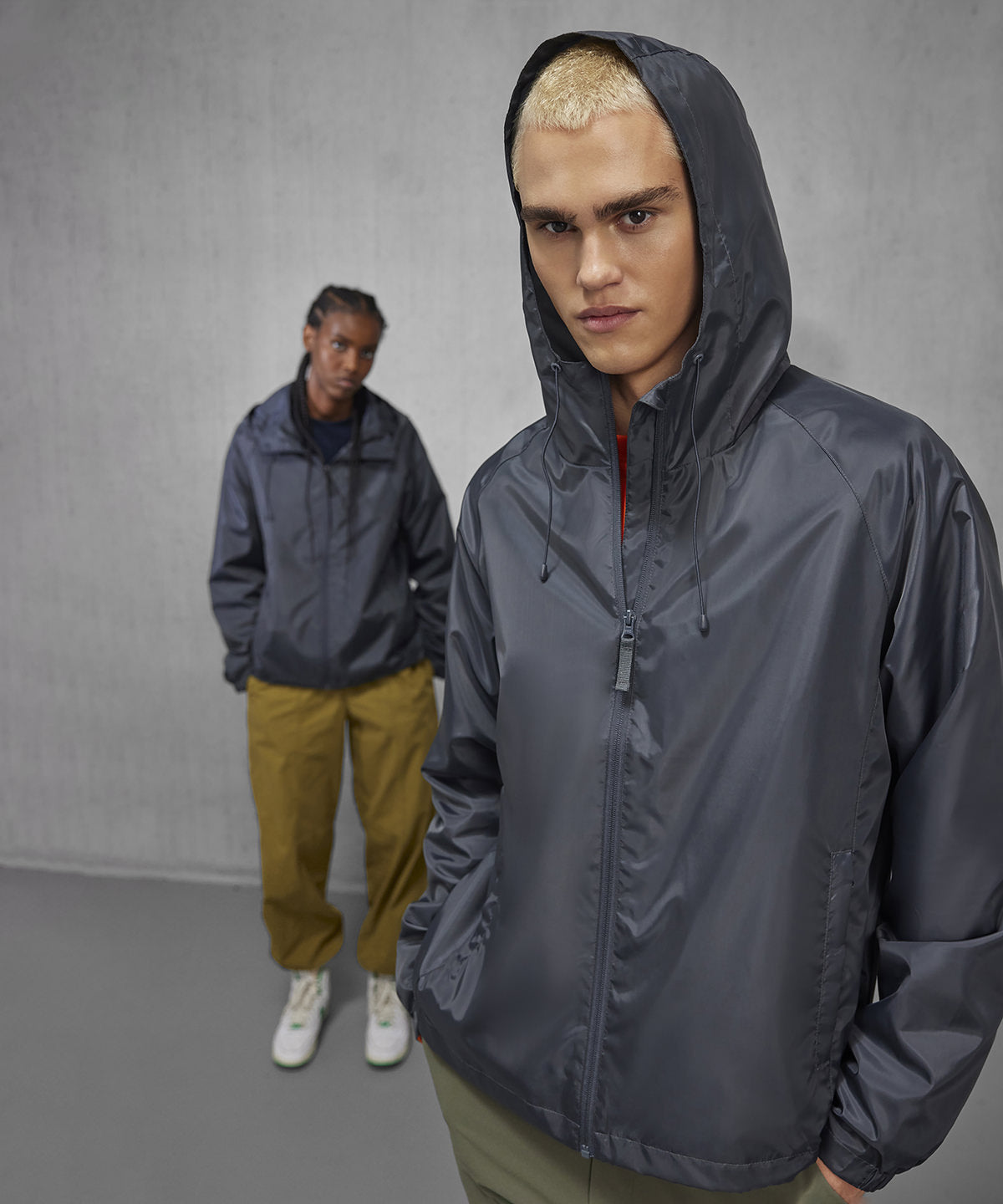 B&amp;C Reset lined windbreaker