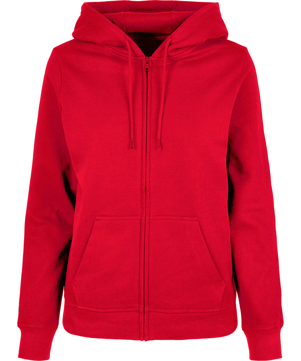 WomenÂs basic zip hoodie