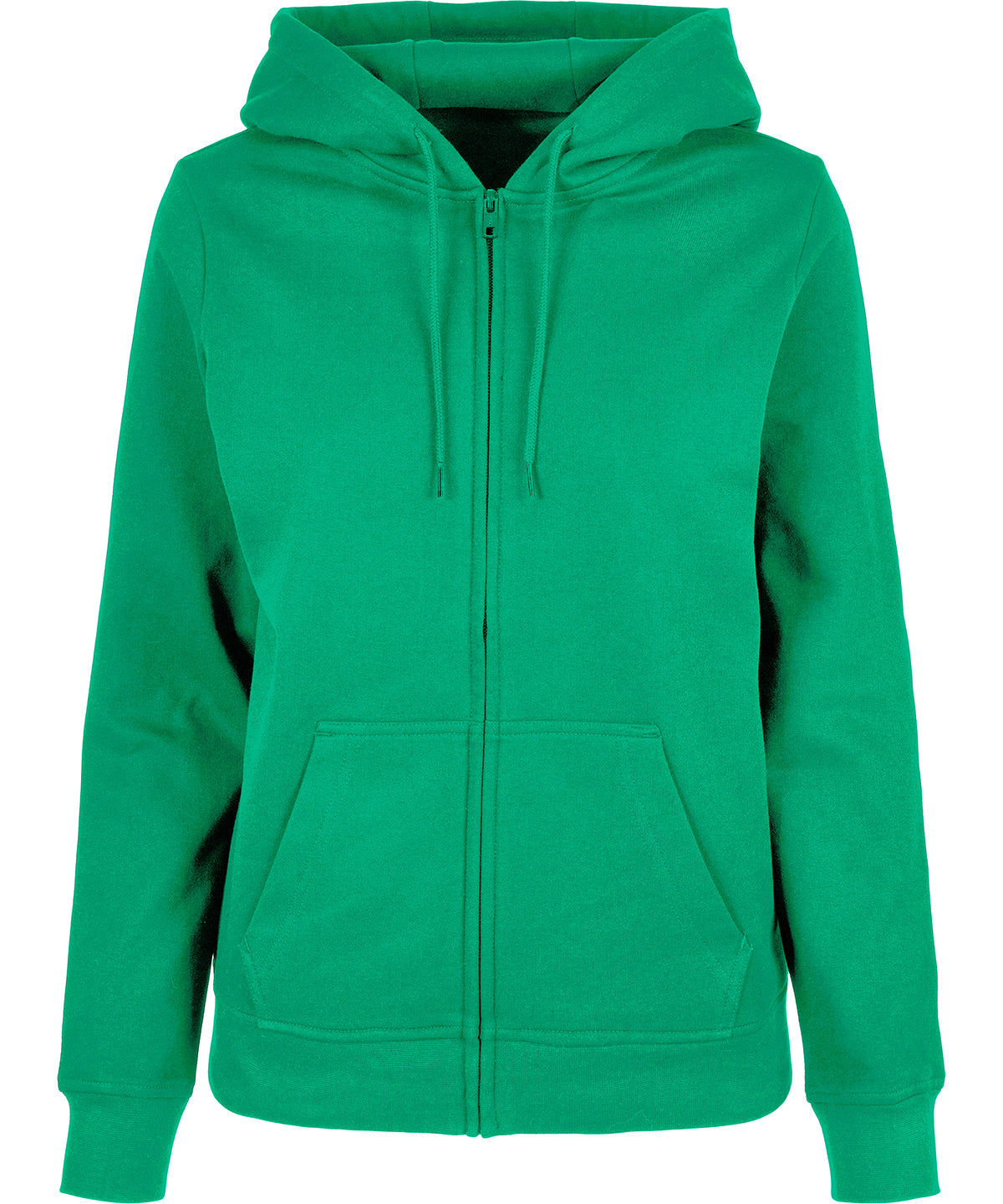 WomenÂs basic zip hoodie