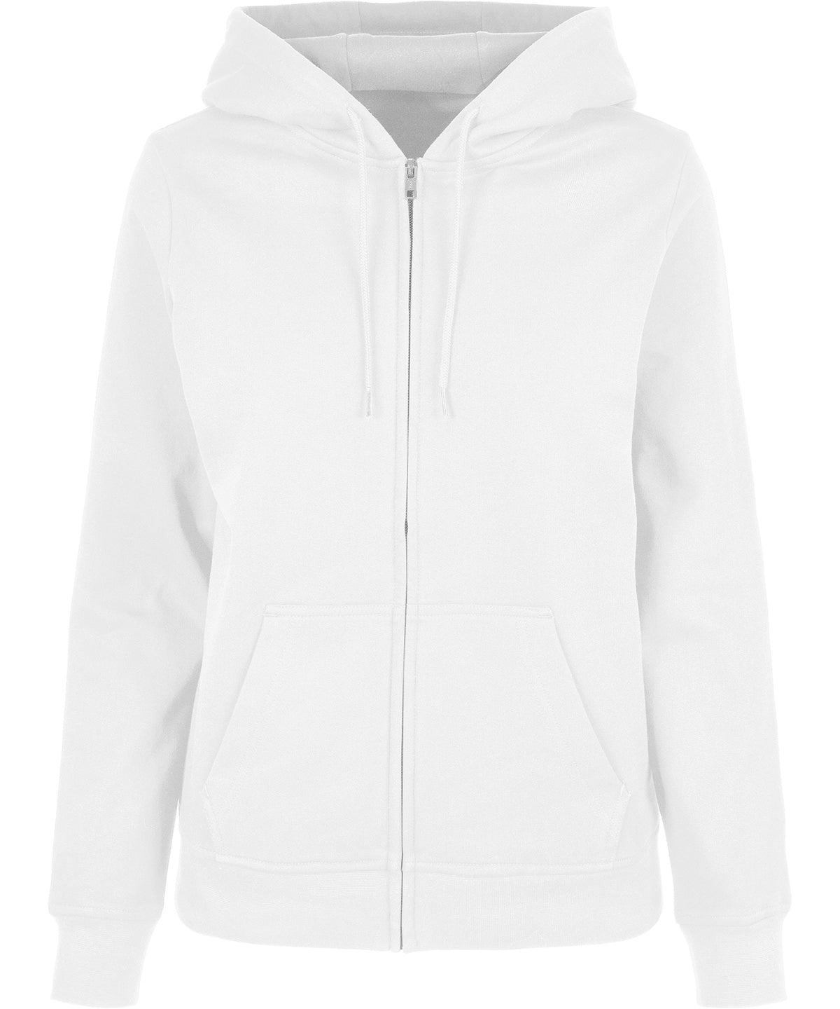 WomenÂs basic zip hoodie