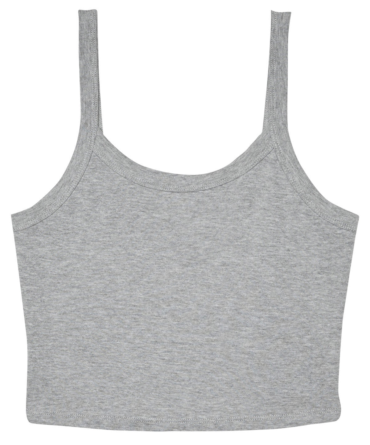 WomenÂs micro rib spaghetti strap tank