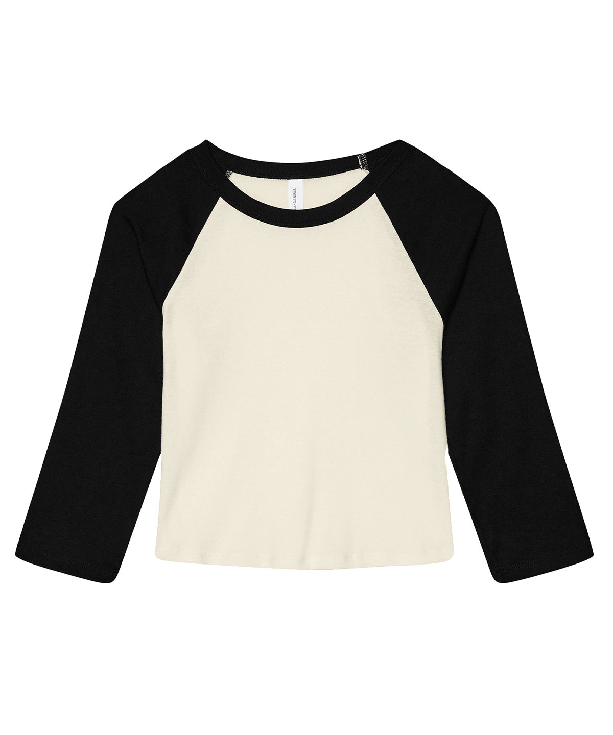 WomenÂs micro rib 3/4 raglan baby t-shirt