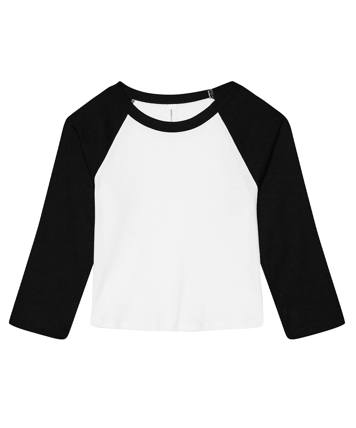 WomenÂs micro rib 3/4 raglan baby t-shirt