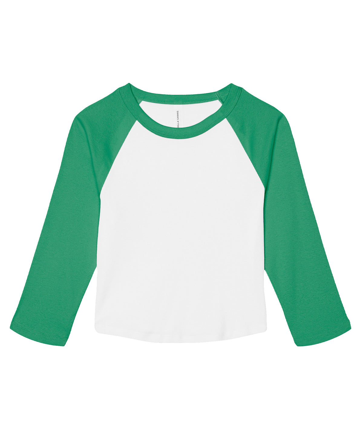 WomenÂs micro rib 3/4 raglan baby t-shirt