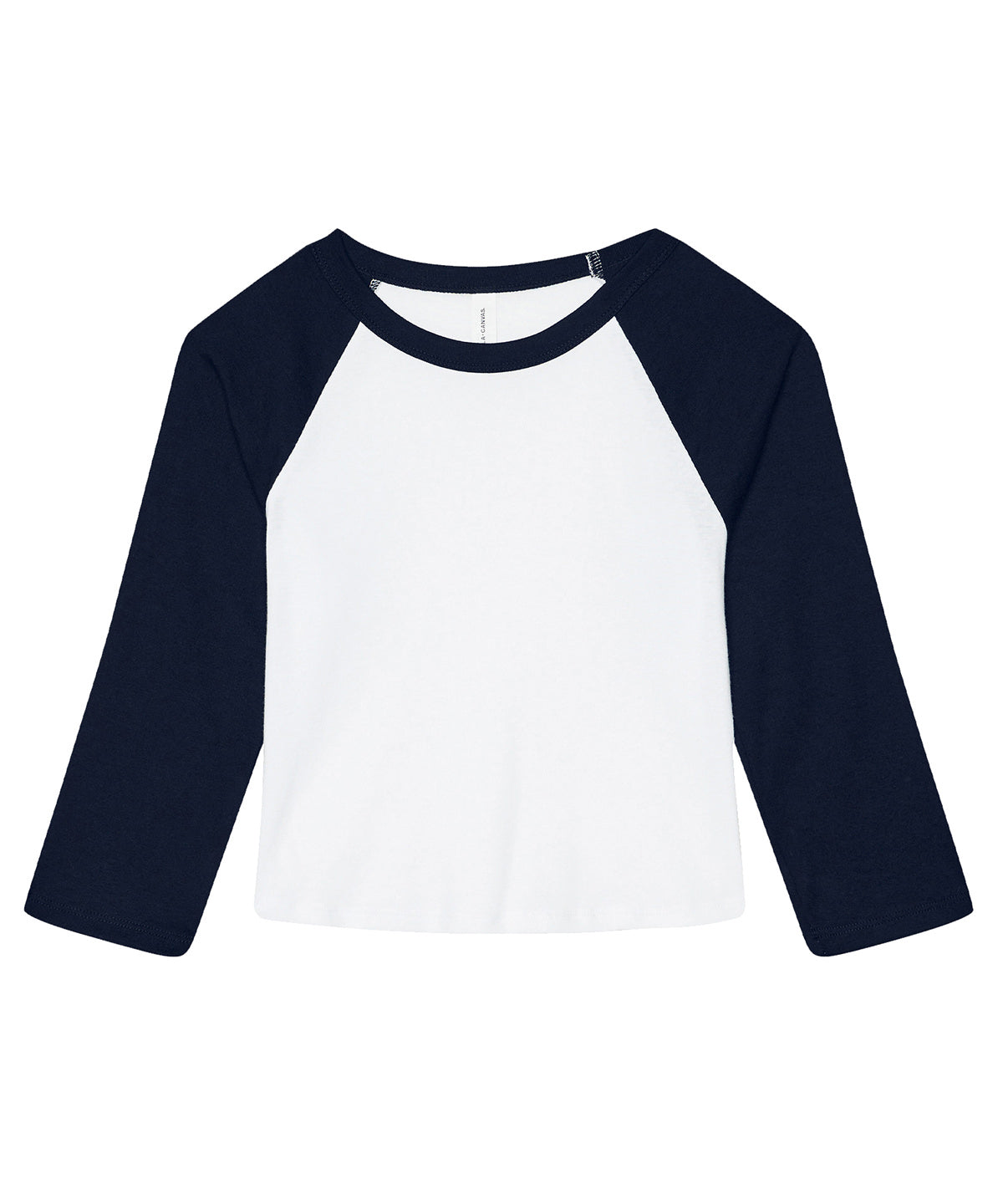 WomenÂs micro rib 3/4 raglan baby t-shirt