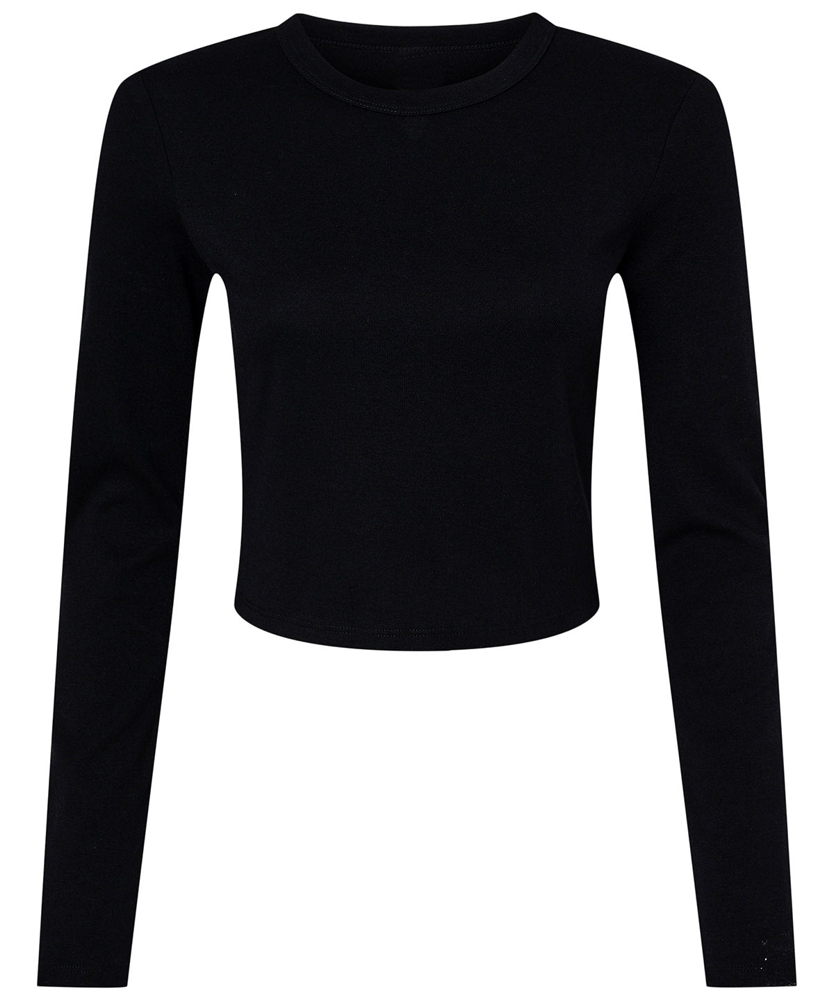 WomenÂs micro rib long sleeve baby t-shirt