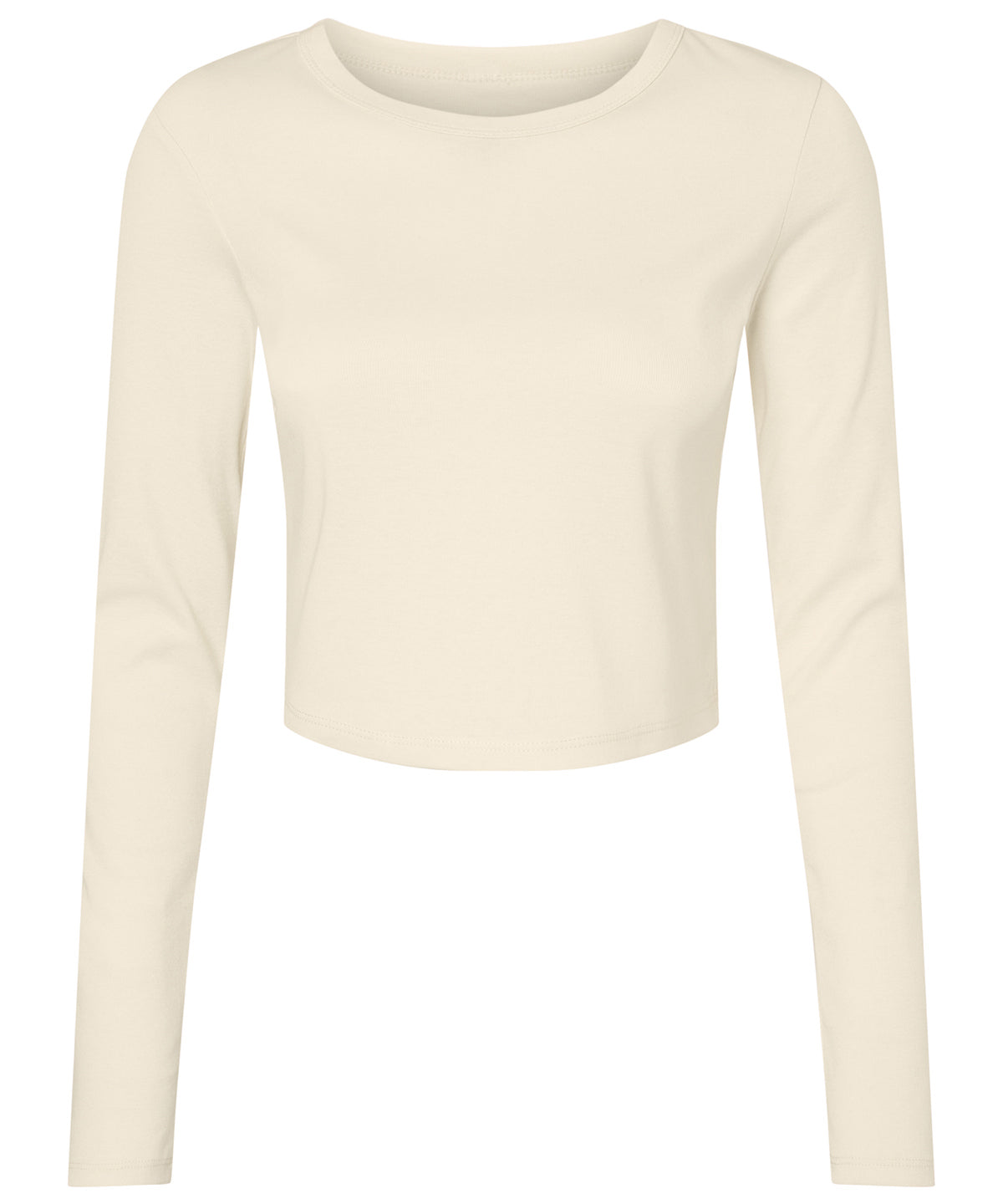WomenÂs micro rib long sleeve baby t-shirt