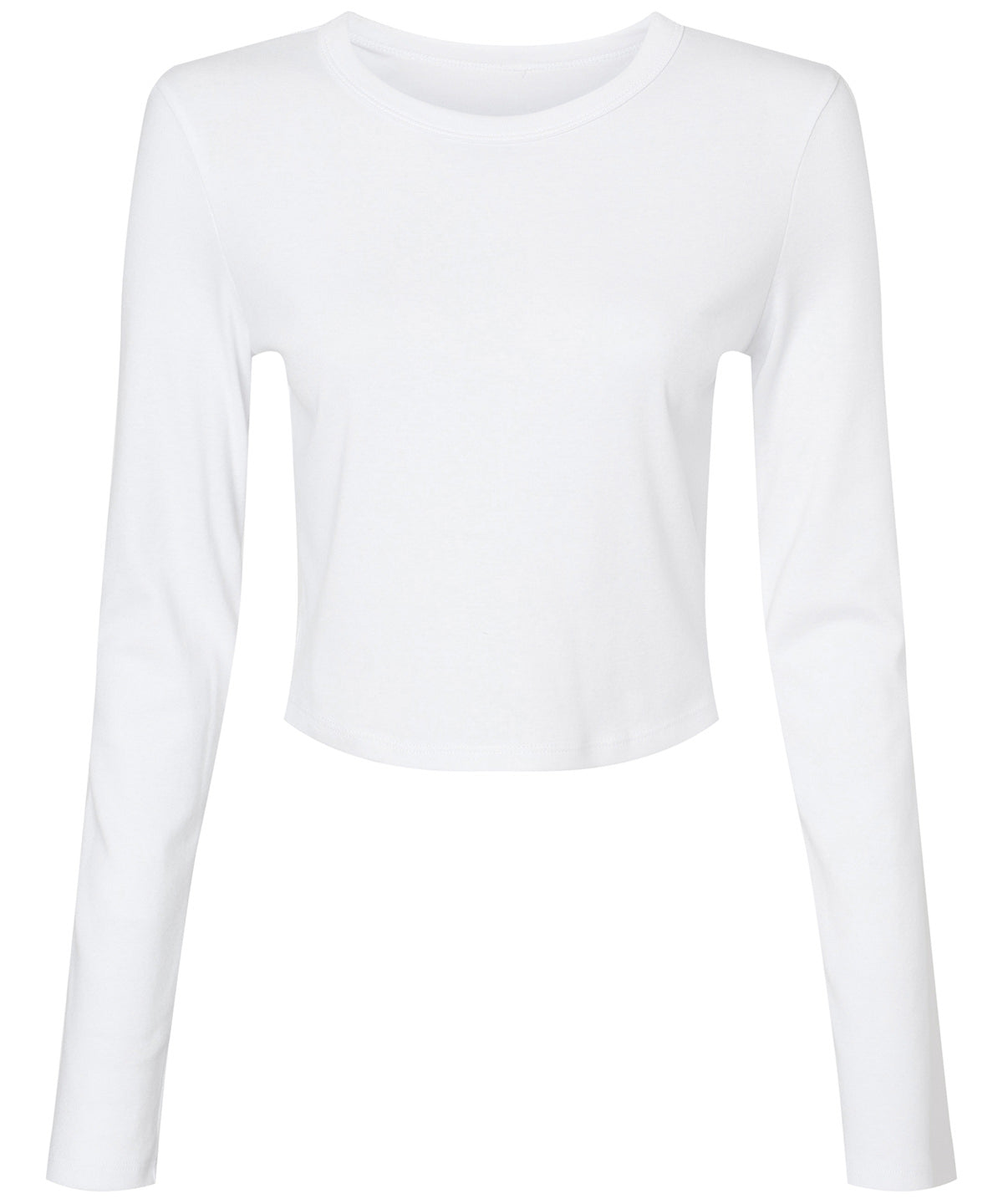 WomenÂs micro rib long sleeve baby t-shirt