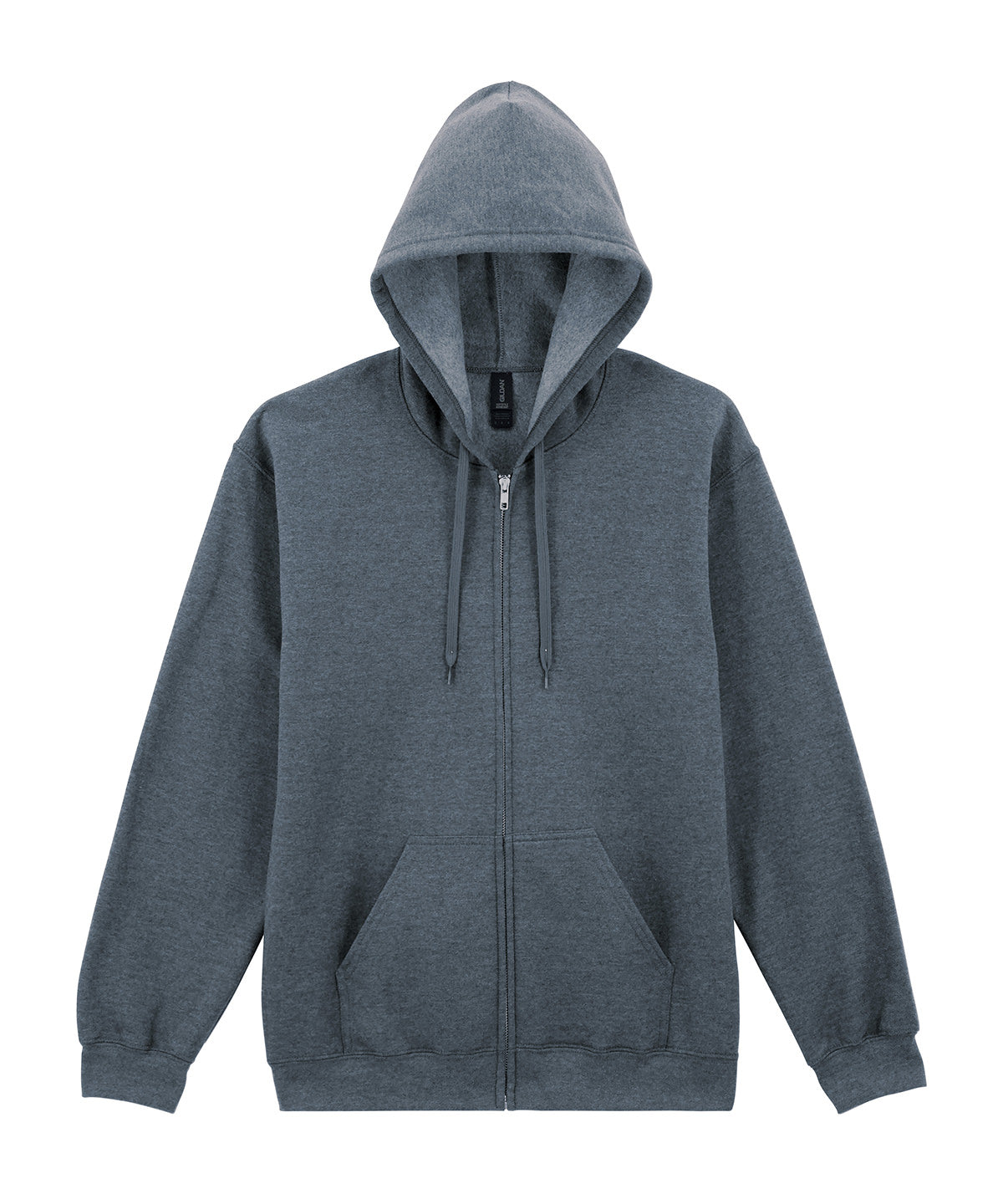 Softstyle midweight fleece adult full-zip hooded sweatshirt