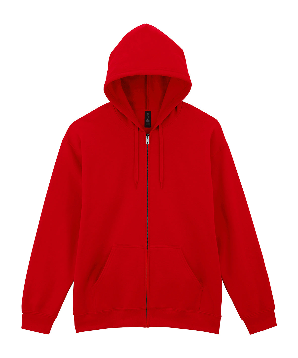 Softstyle midweight fleece adult full-zip hooded sweatshirt