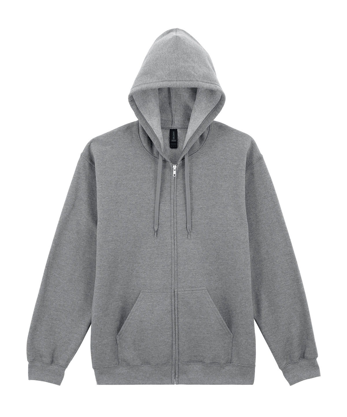 Softstyle midweight fleece adult full-zip hooded sweatshirt