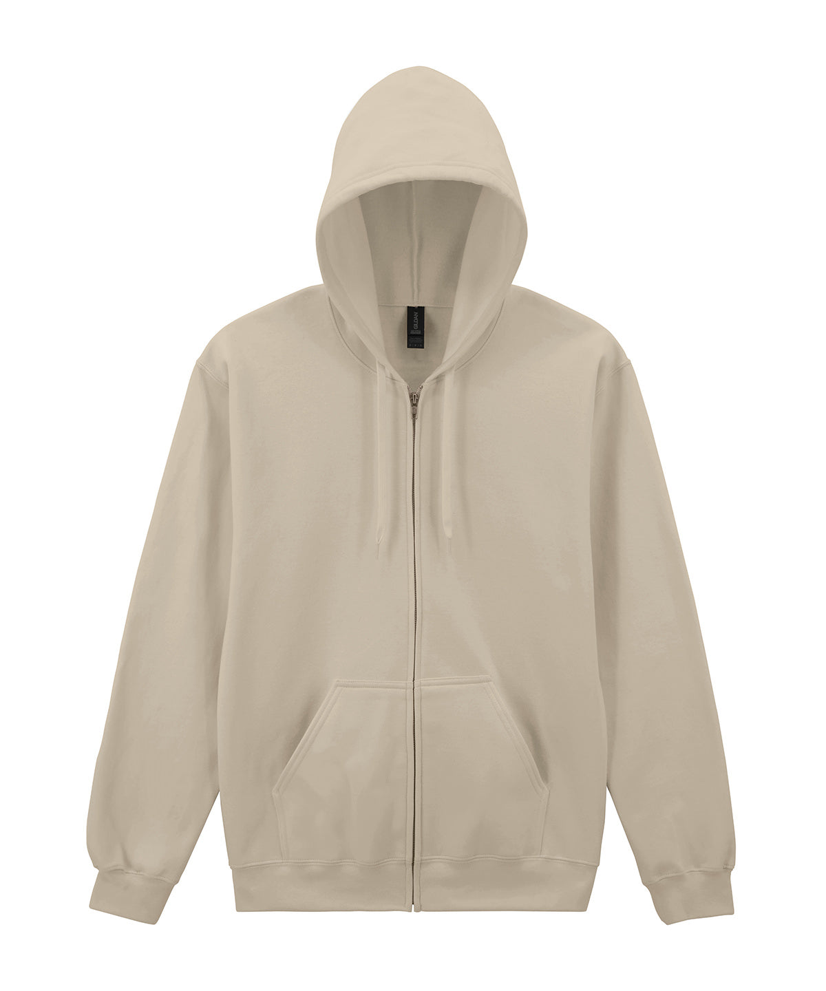 Softstyle midweight fleece adult full-zip hooded sweatshirt