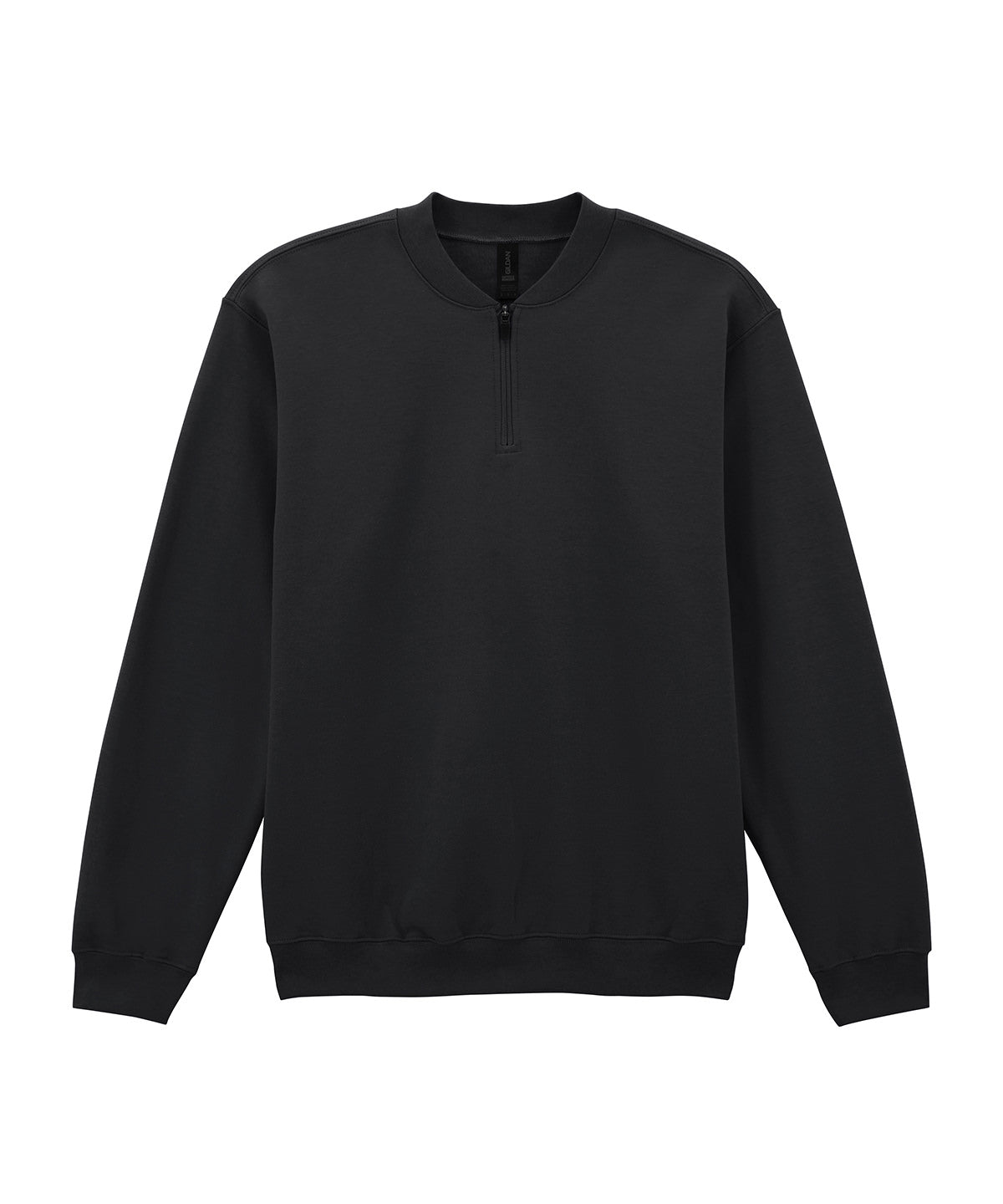 Softstyle midweight adult fleece 1/4-zip sweatshirt