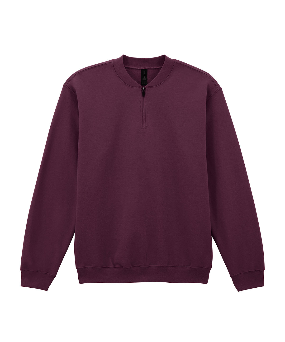 Softstyle midweight adult fleece 1/4-zip sweatshirt