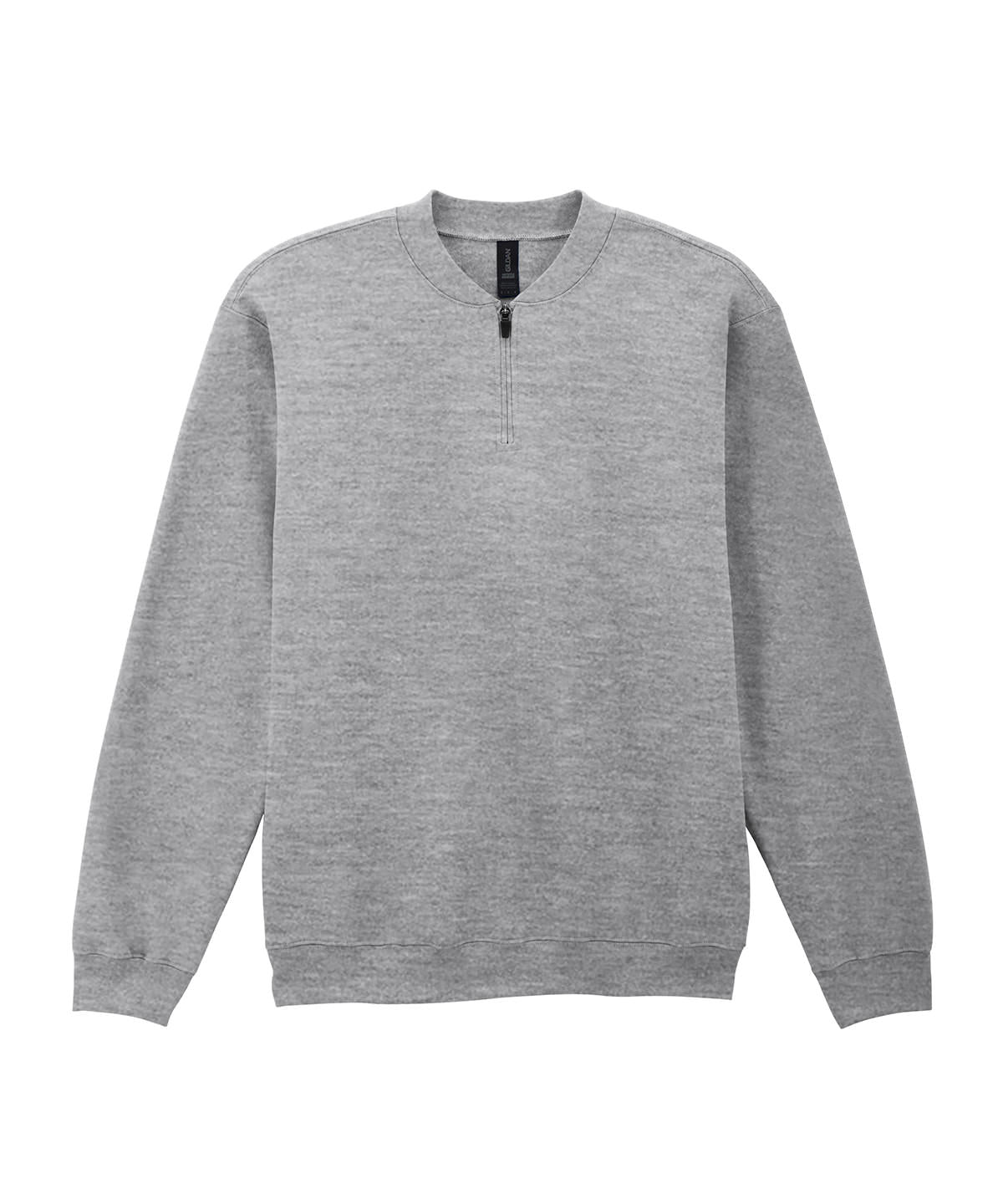 Softstyle midweight adult fleece 1/4-zip sweatshirt