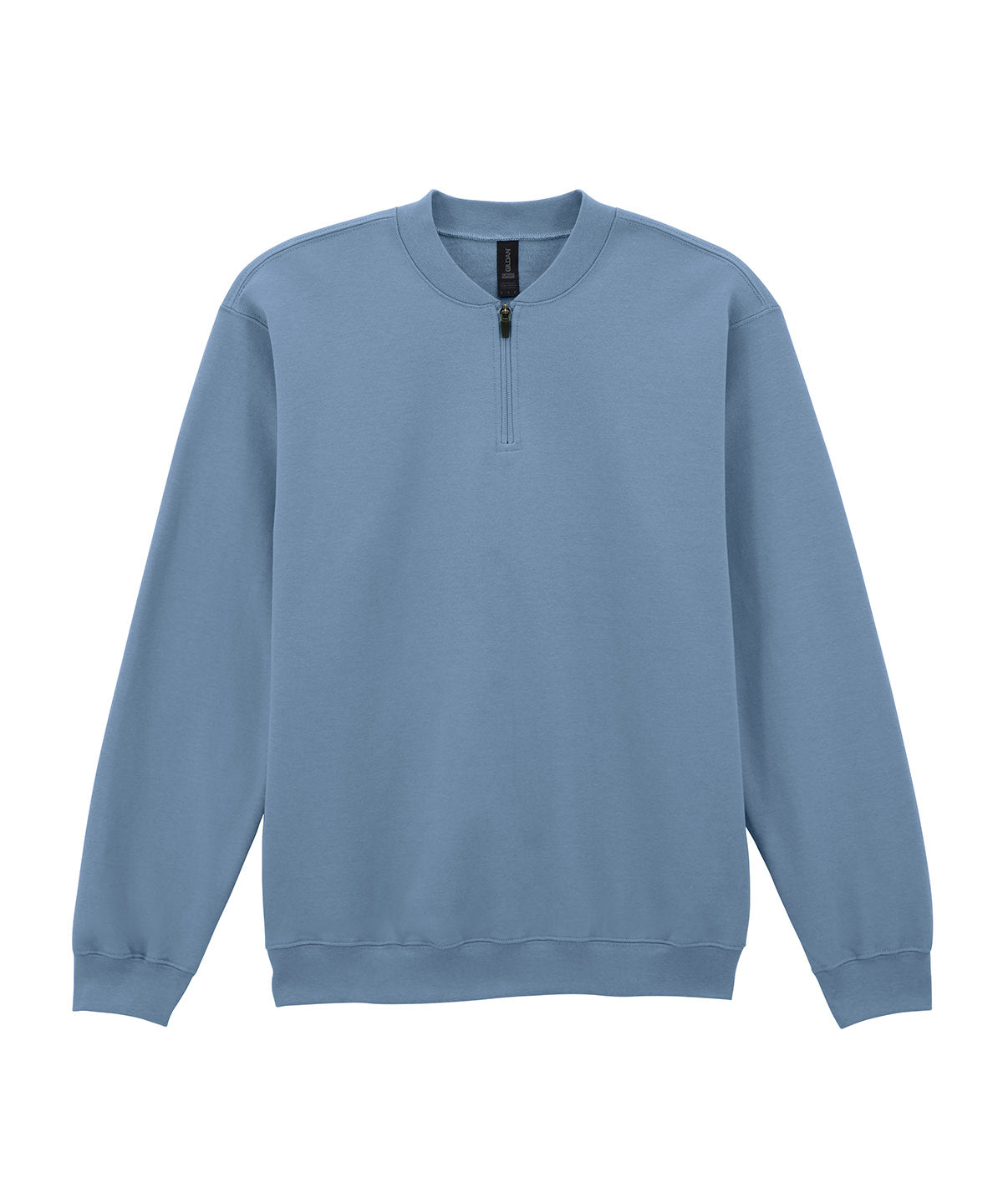 Softstyle midweight adult fleece 1/4-zip sweatshirt