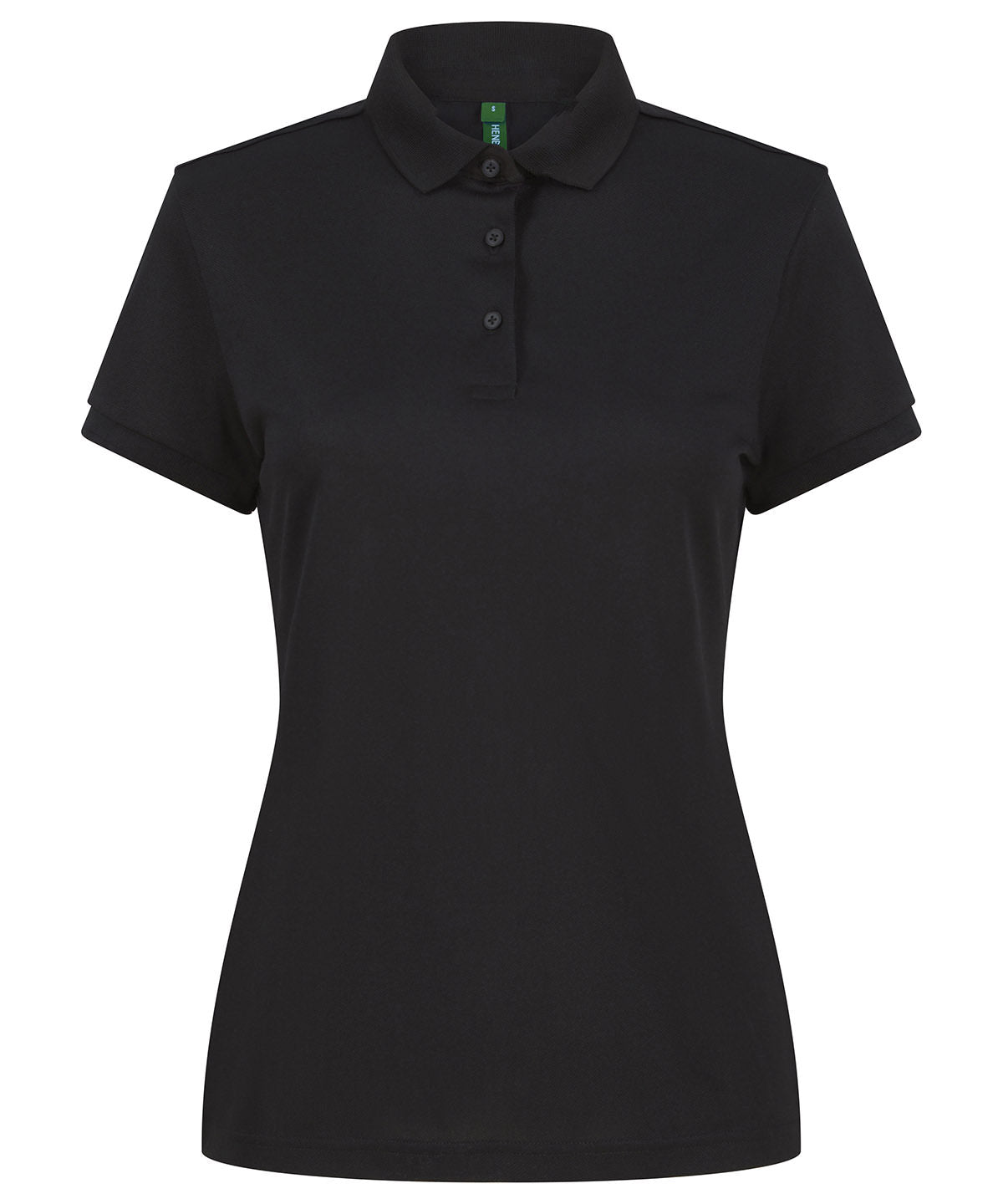 Womens recycled polyester polo shirt