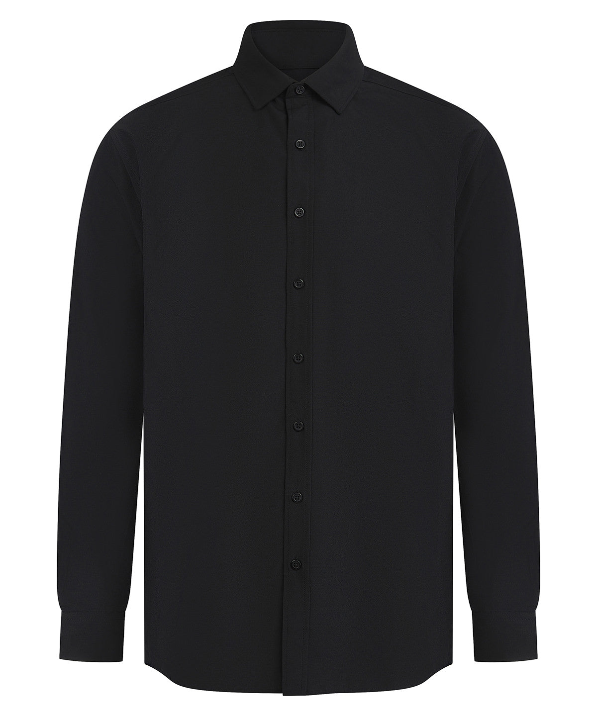 Long sleeve cotton-feel Coolplus® shirt