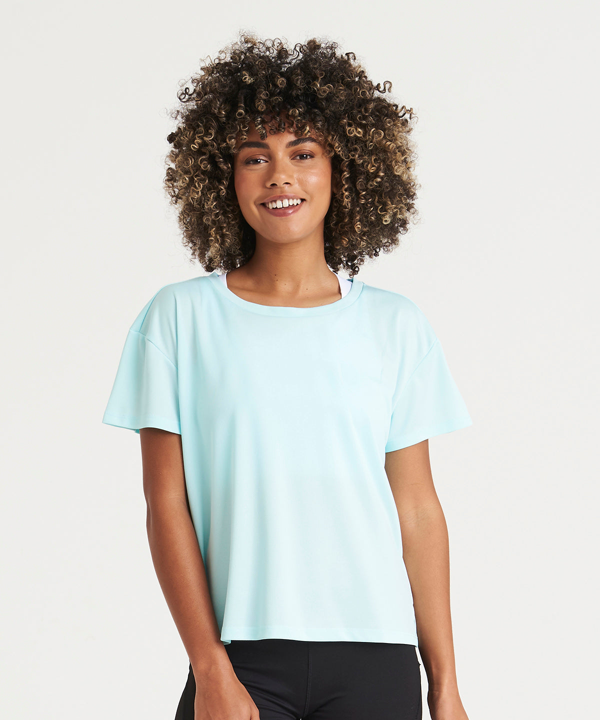 Womens open back T