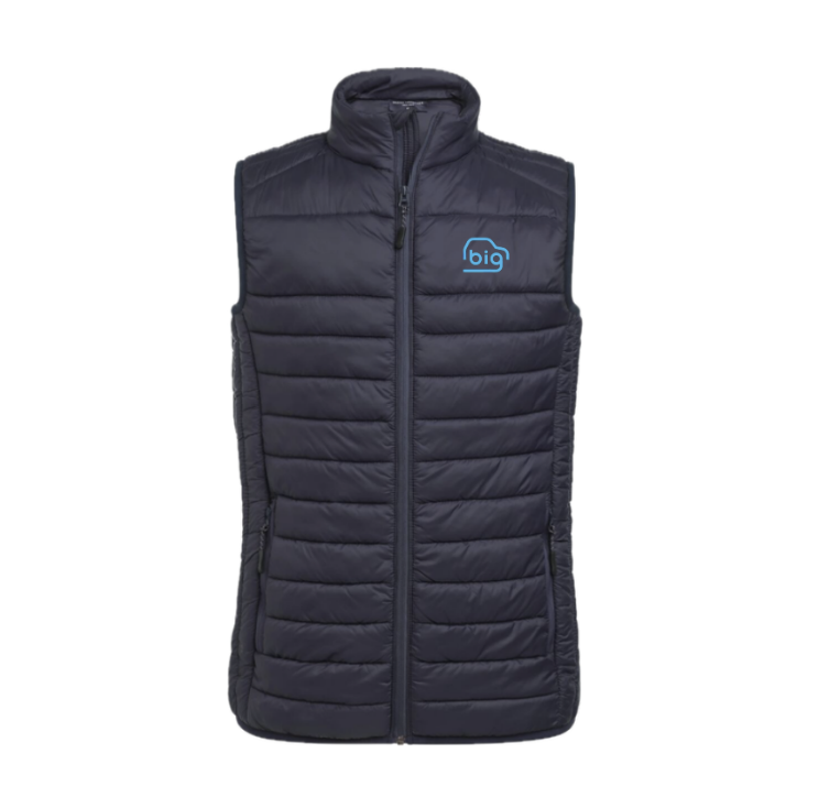 Brook Taverner Padded Gilet - Navy