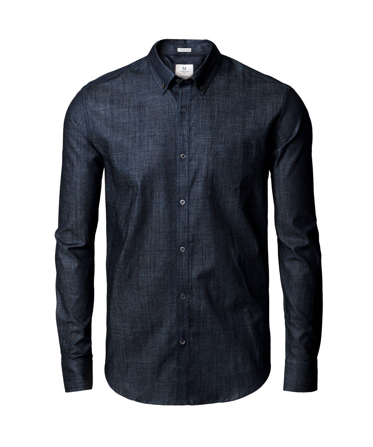 Torrance modern fit  raw and stylish denim shirt