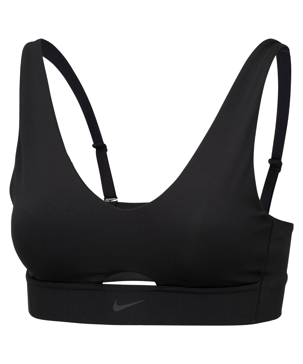 Womens Nike Dri-FIT indy plunge cutout bra