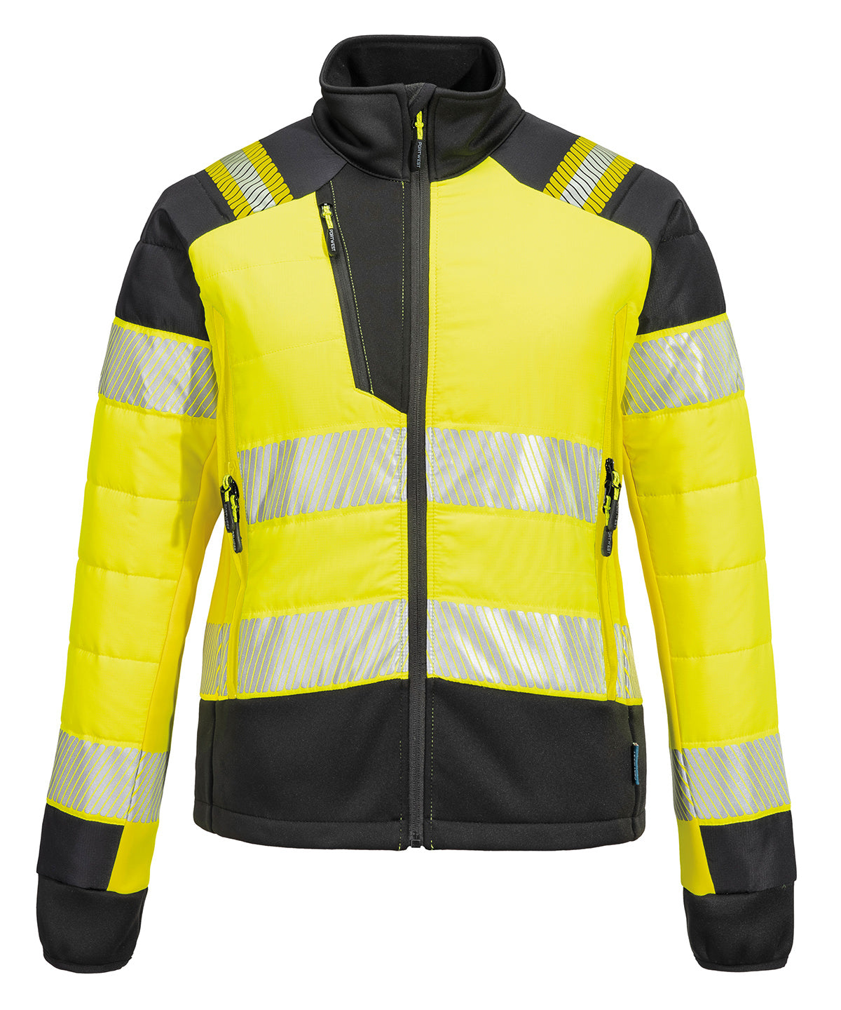 Womens PW3 Hi-vis hybrid baffle jacket (T171)