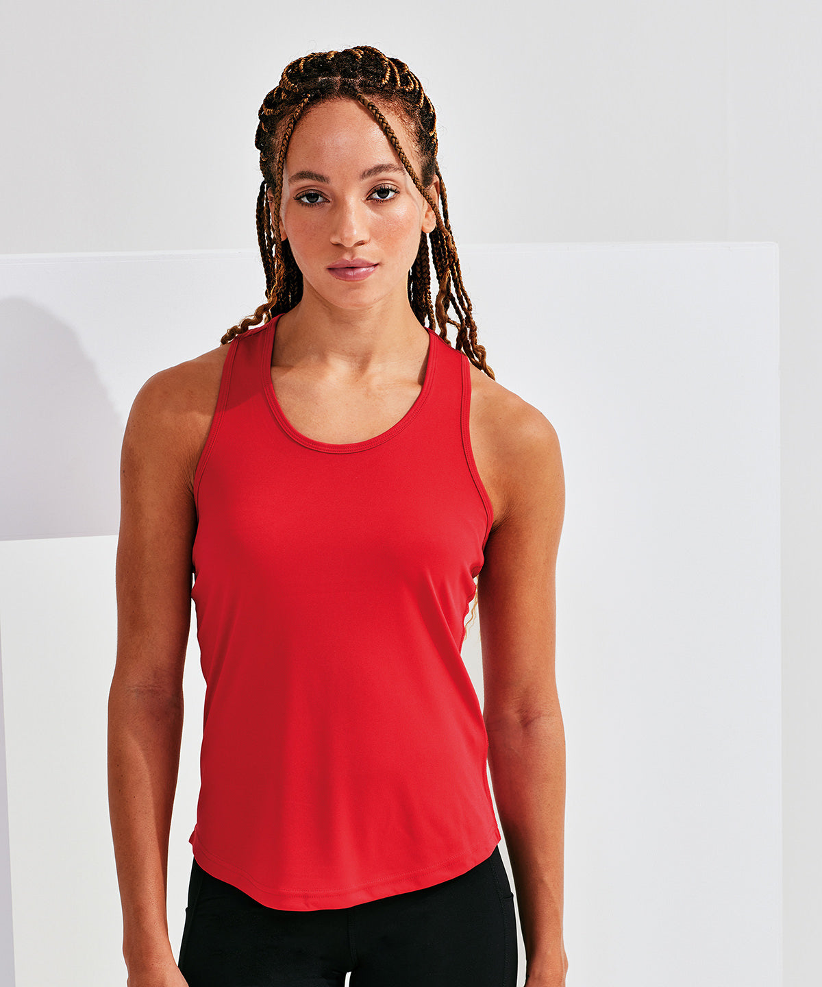 Women's TriDri® recycled performance slim racerback vest