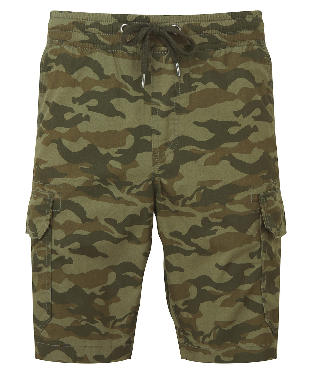 Men's camo cargo utility shorts 