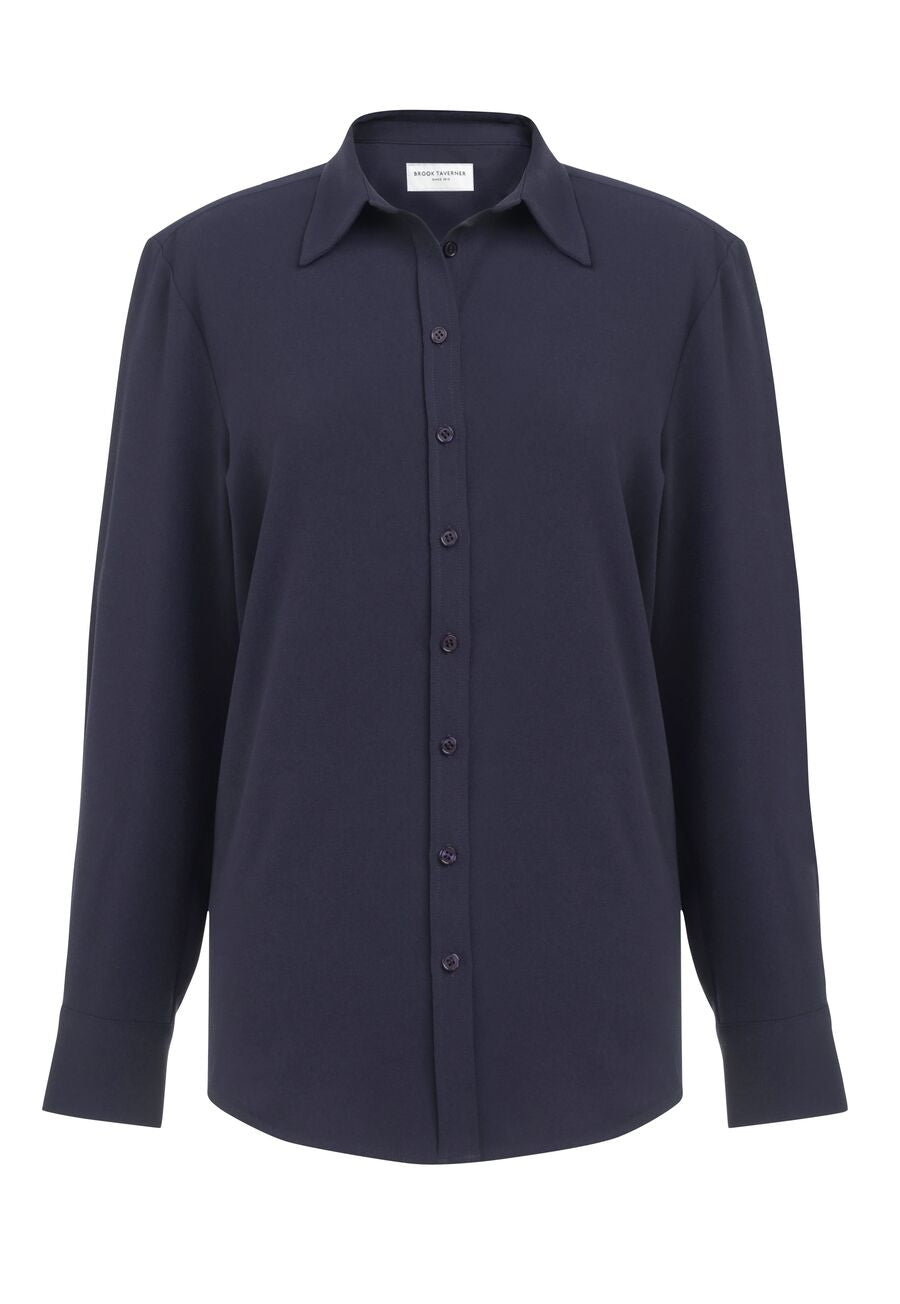 Bergamo L/S Crepe Blouse