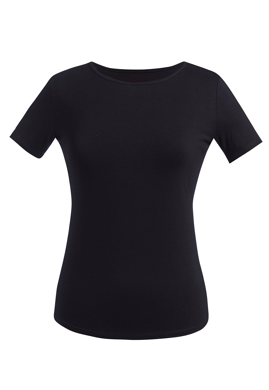 Sassa Round Neck Stretch Top